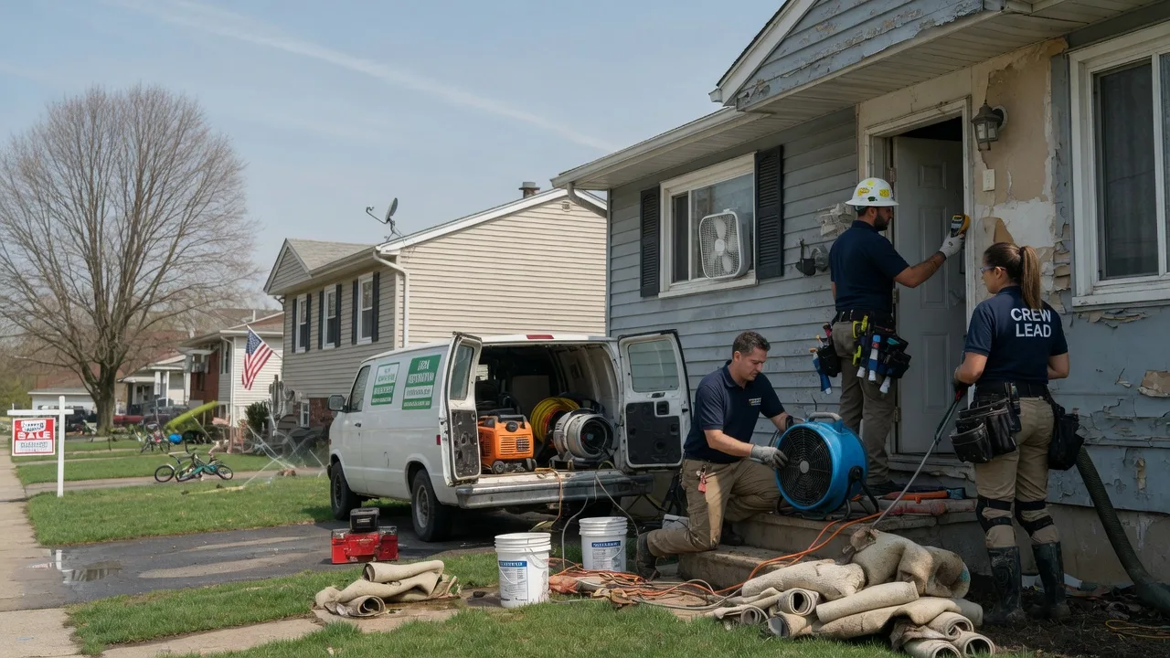Flood Cleanup in Lost Springs, WY near me