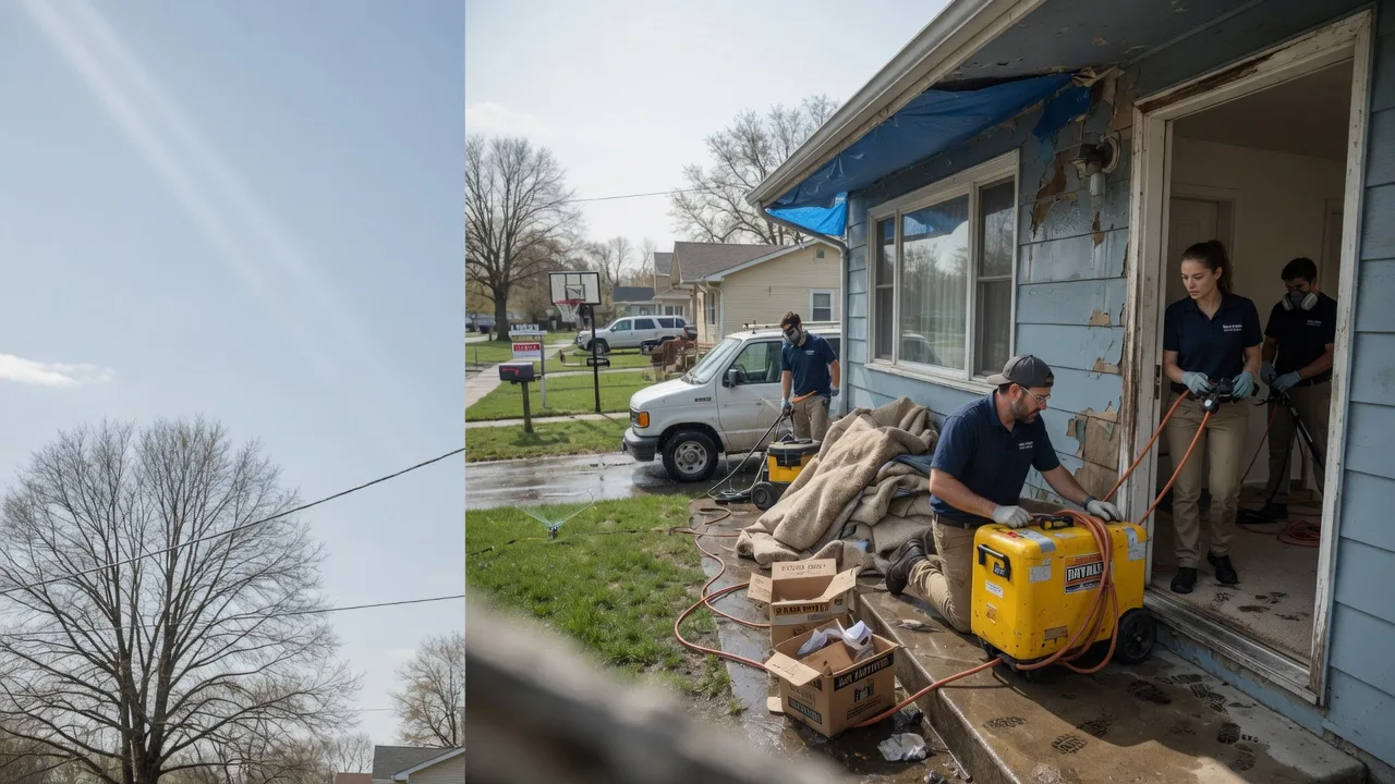 Basement Flood Cleanup in Lost Springs, WY near me
